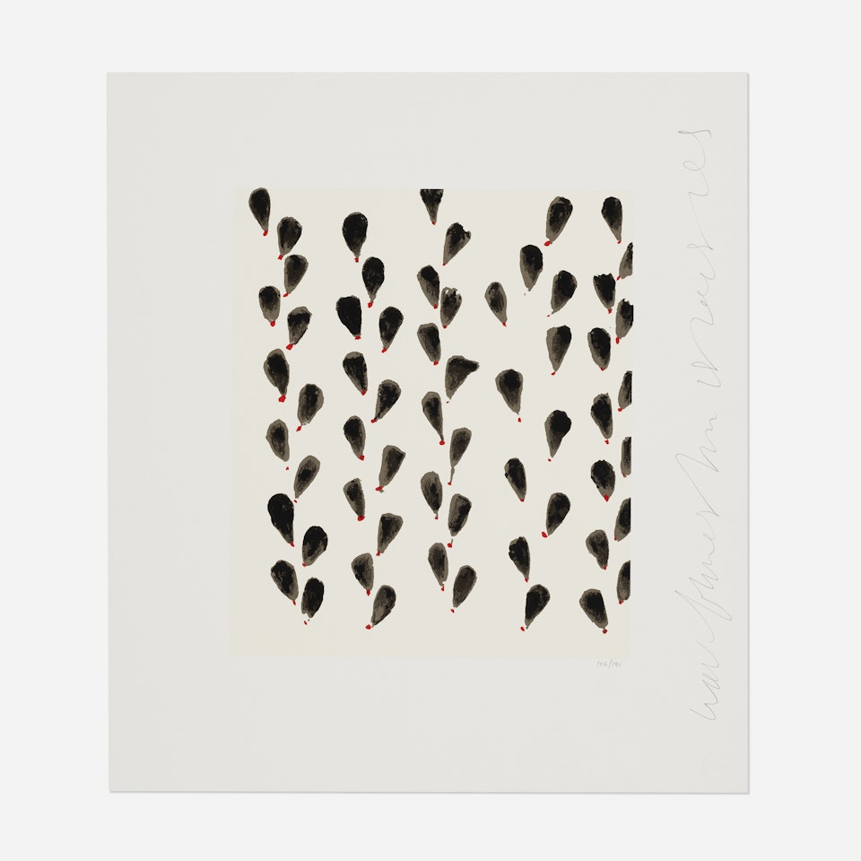 Wallflowers 33 (from the Wallflowers series) by Donald Sultan