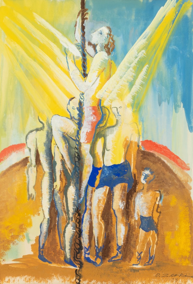 Au cirque by Ossip Zadkine