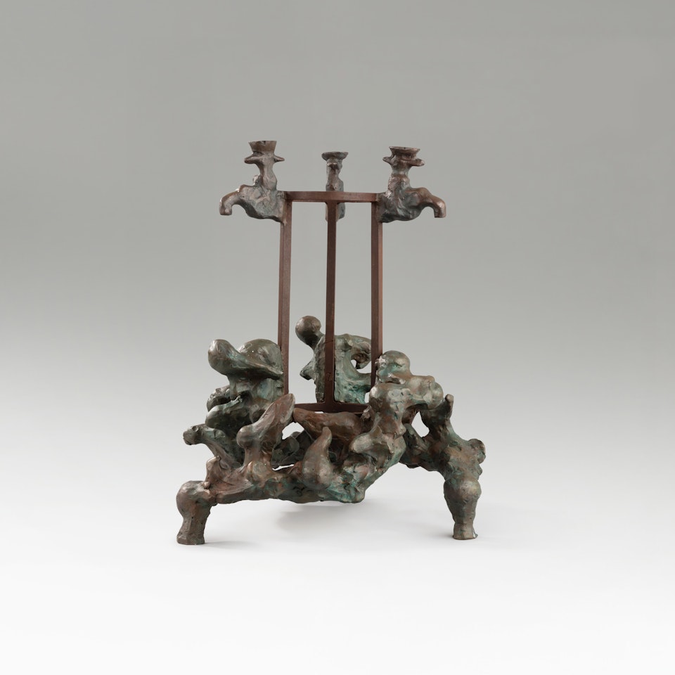 Candelabra Hydraulico-Angelico by Saint Clair Cemin
