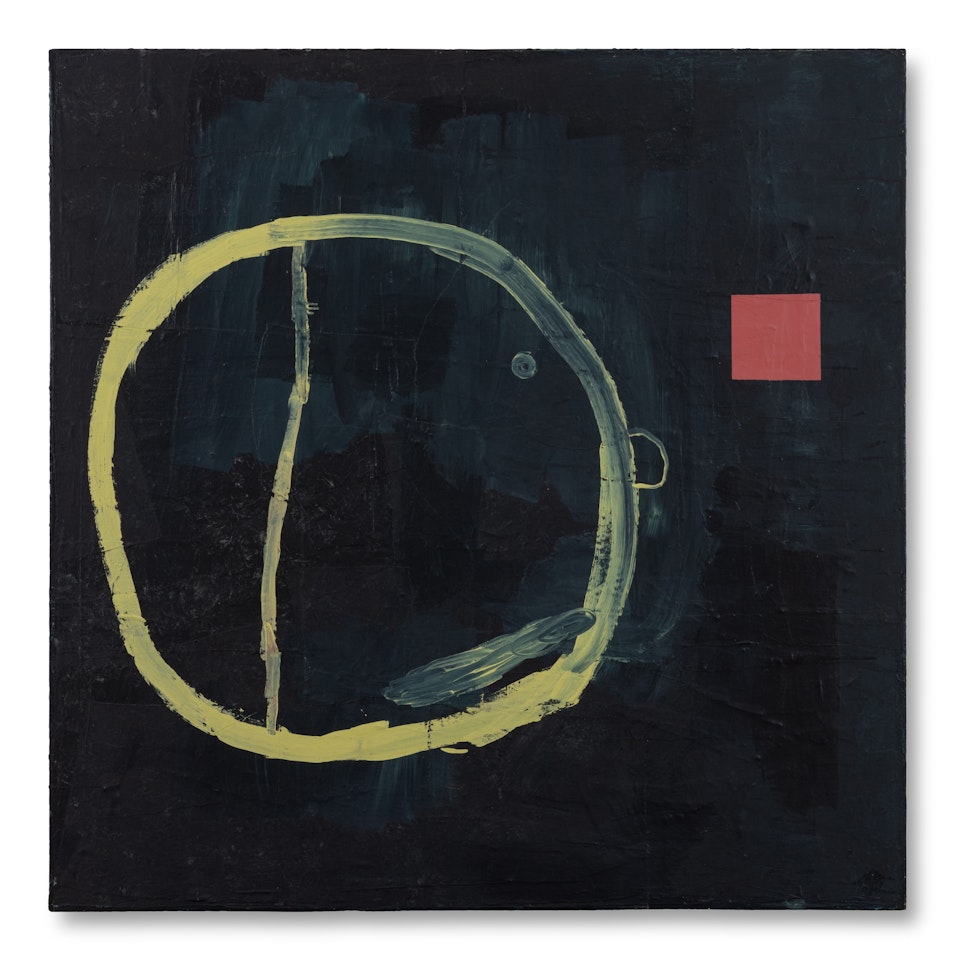 Black Painting #2 by Donald Baechler