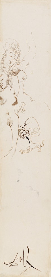 Scène érotique by Salvador Dali