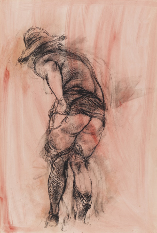 Rückenansicht mit Einblick by George Grosz