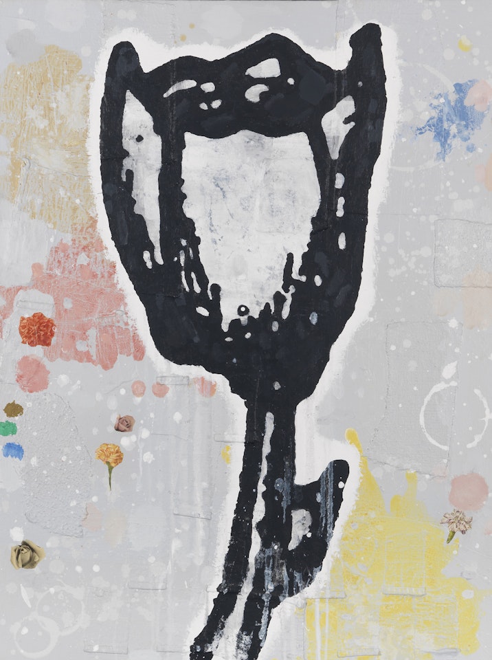 Black Flower by Donald Baechler