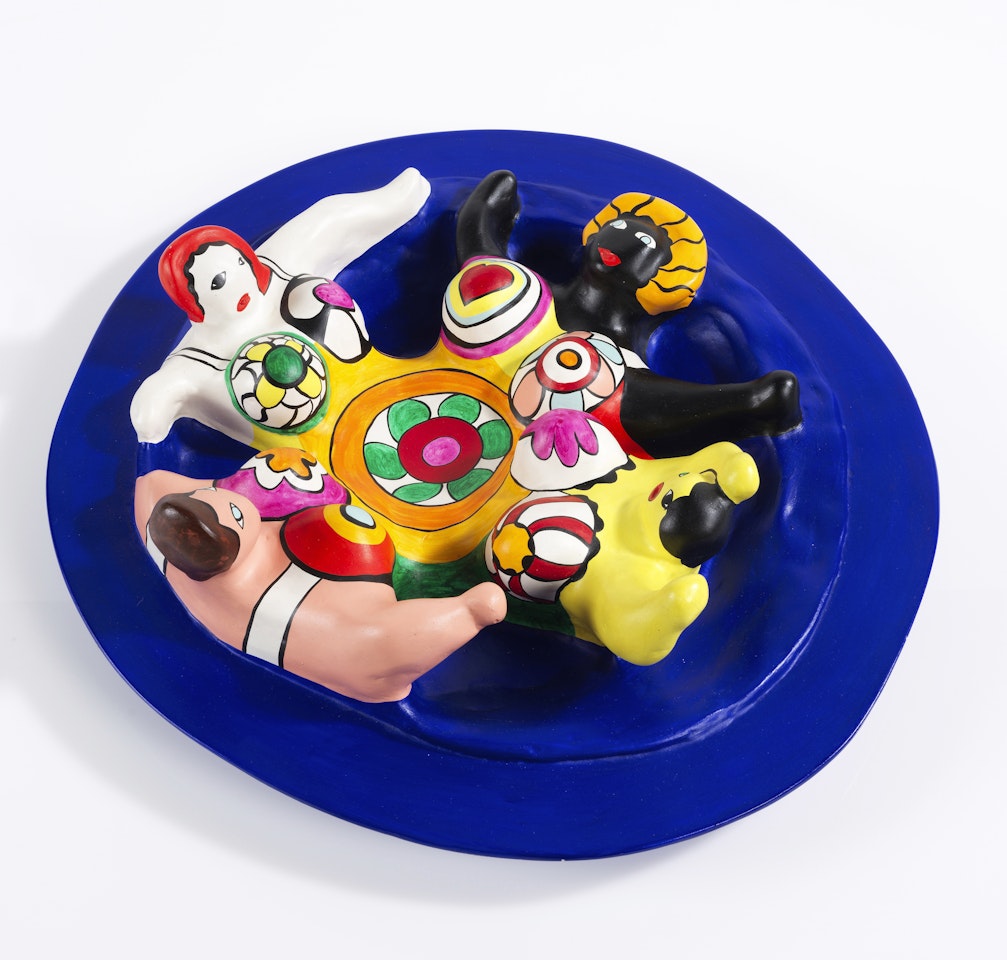 La fontaine aux quatre nanas by Niki de Saint Phalle