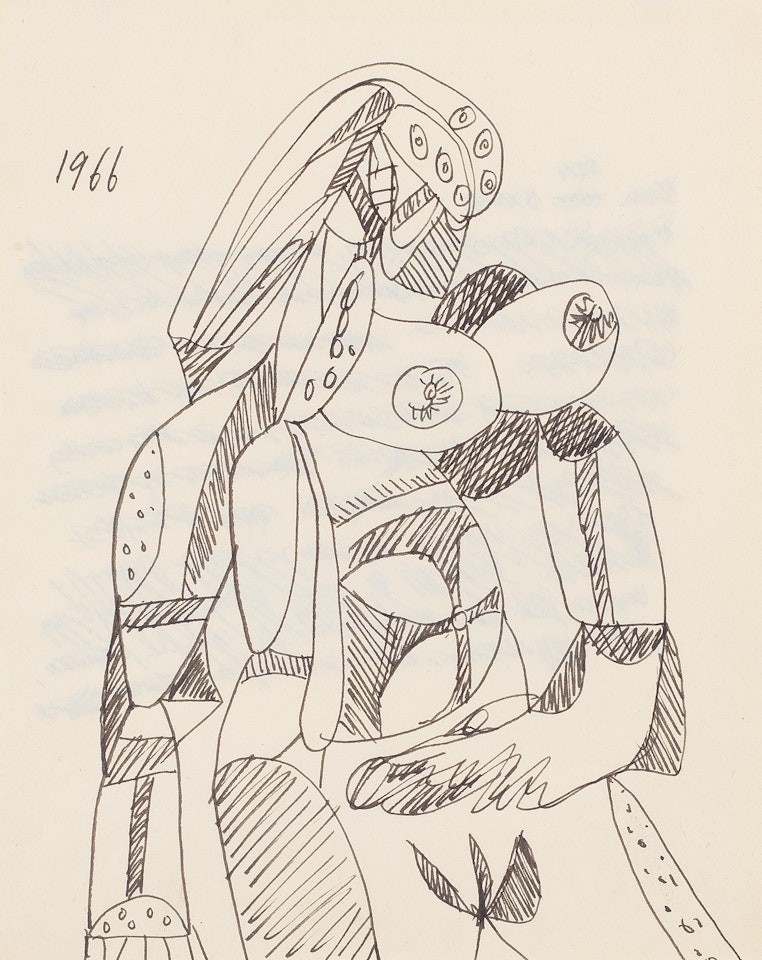 Untitled (Woman) by Francis Newton Souza