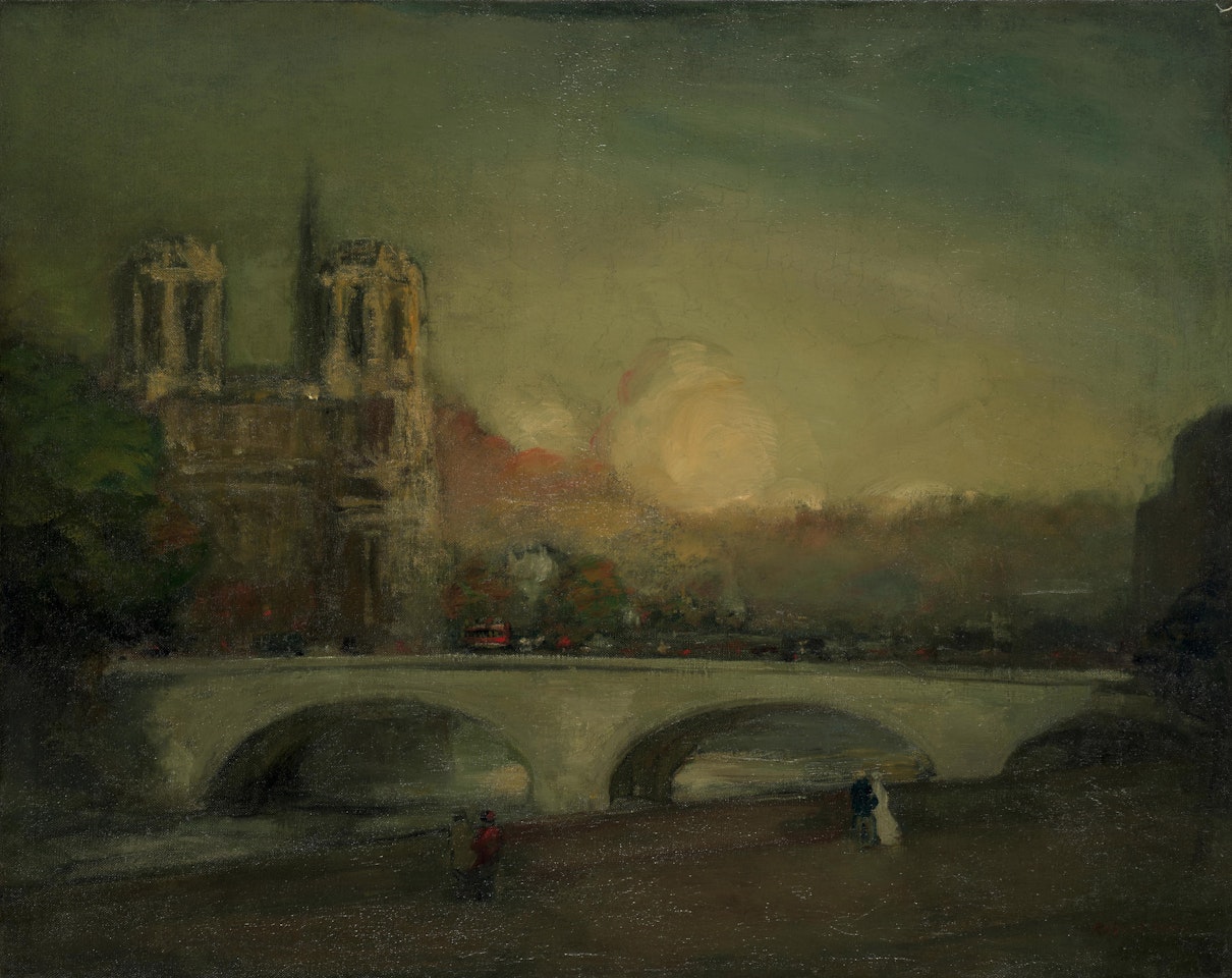 The City Island by Robert Henri