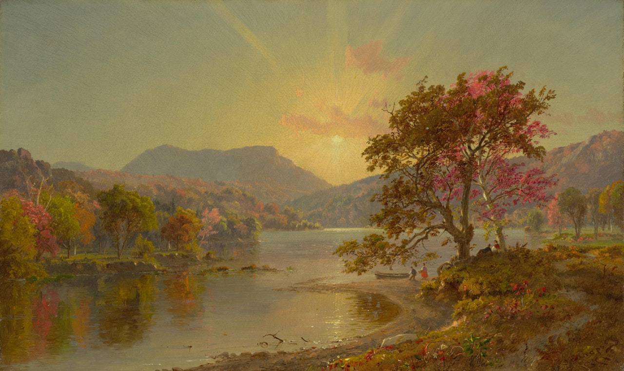 Evening  by Jasper Francis Cropsey