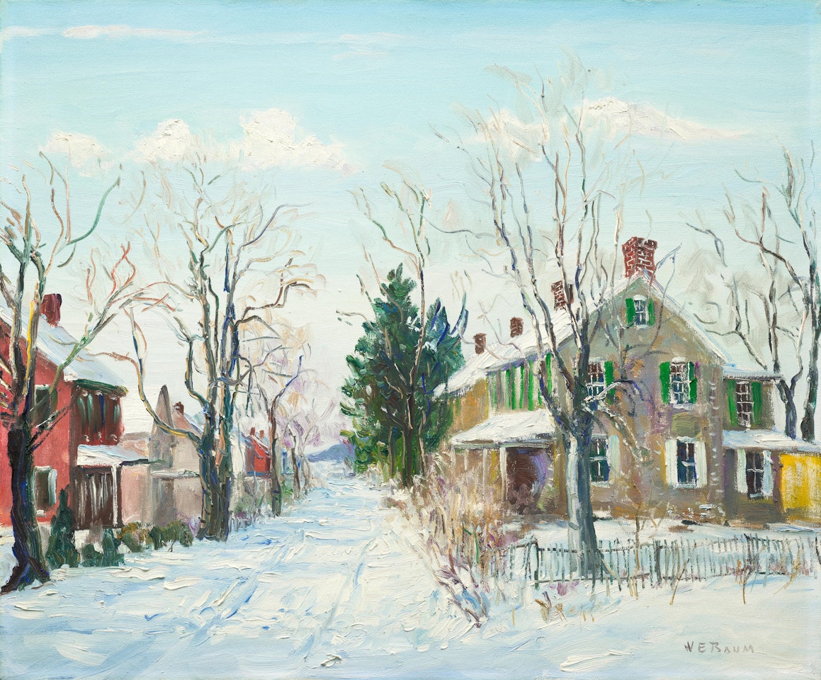 Chapel Village  by Walter Emerson Baum
