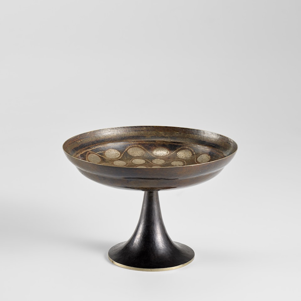 Footed cup by Jean Dunand