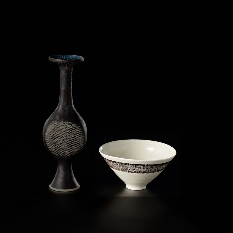Small conical bowl by Lucie Rie