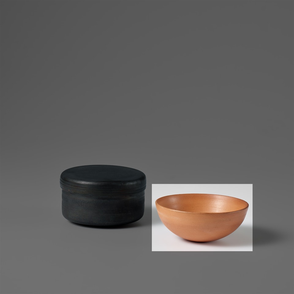 Early London period bowl by Lucie Rie