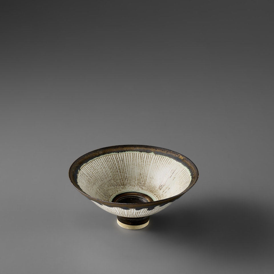 Small footed bowl by Lucie Rie