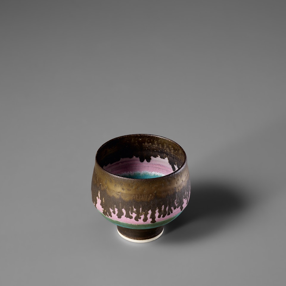 Small footed bowl by Lucie Rie