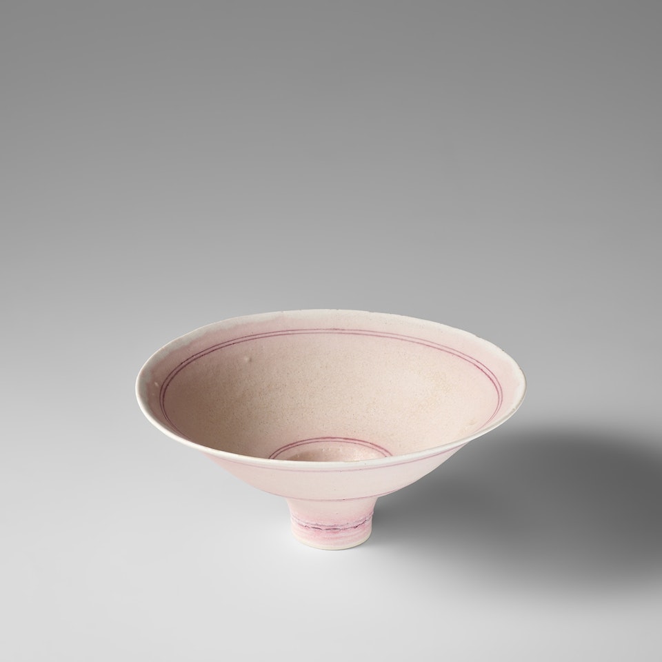 Large footed bowl by Lucie Rie