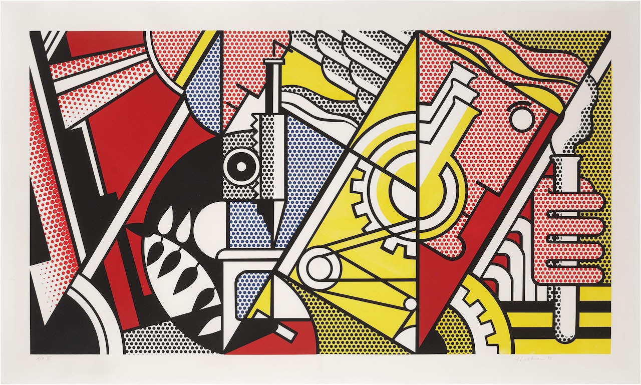 Peace through Chemistry I (C. 96) by Roy Lichtenstein