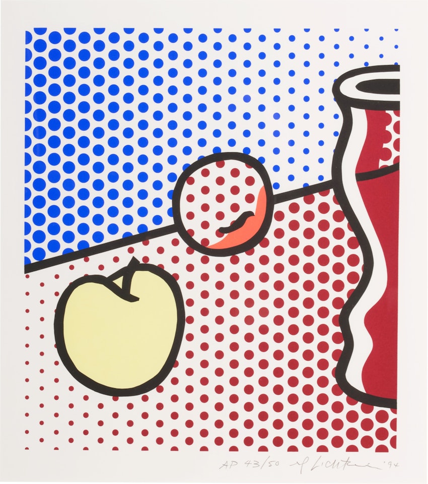 Still Life with Red Jar (C. 291) by Roy Lichtenstein