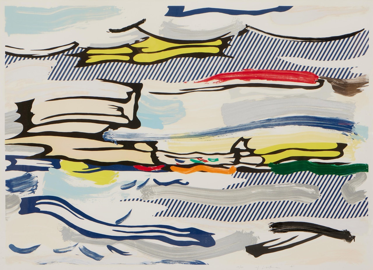 Seascape, from Landscapes Series (C. 210) by Roy Lichtenstein