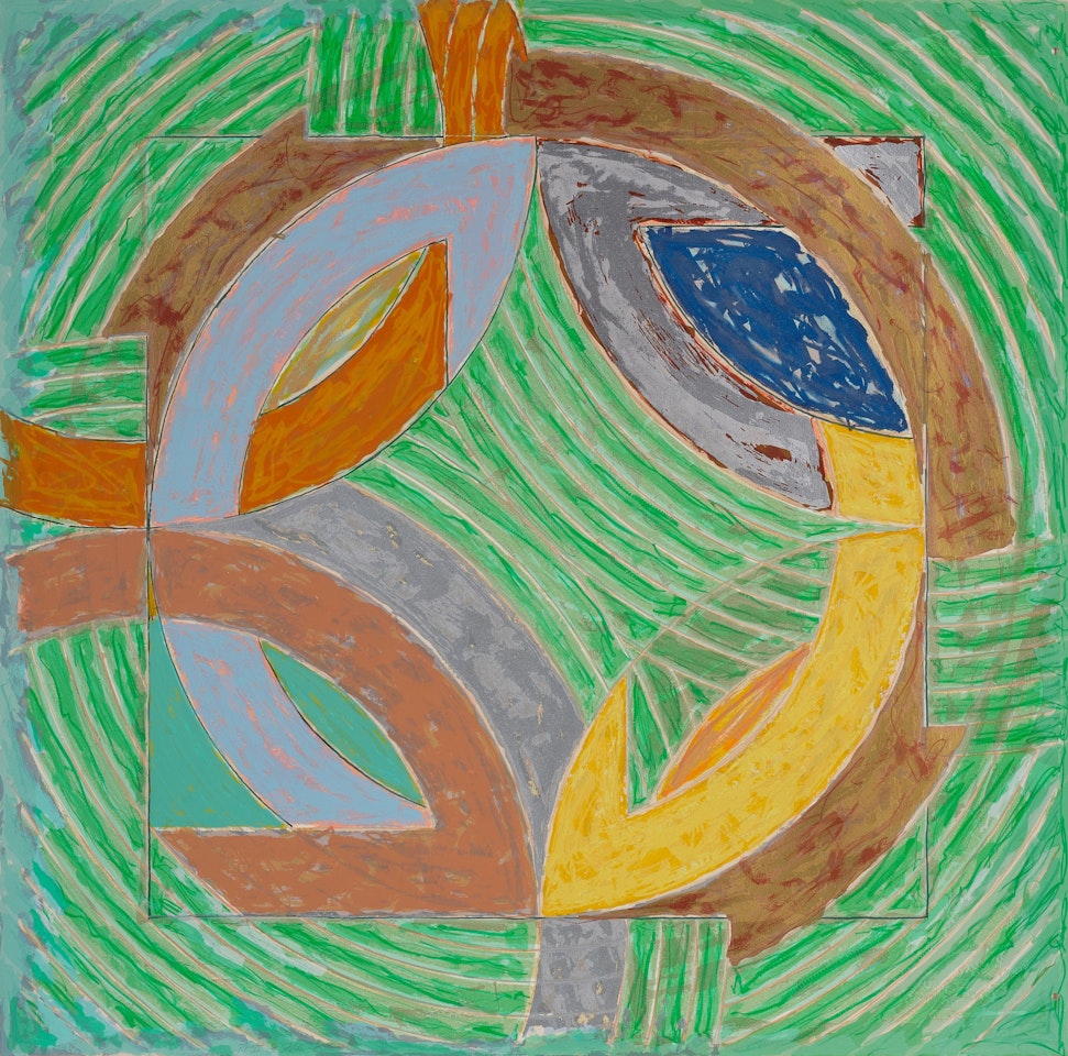 Polar Co-ordinates IV, from Polar Co-ordinates for Ronnie Peterson (A. 122) by Frank Stella