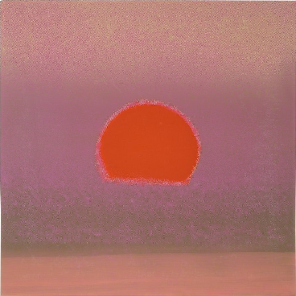 Sunset (see F. & S. IIA.85-88) by Andy Warhol