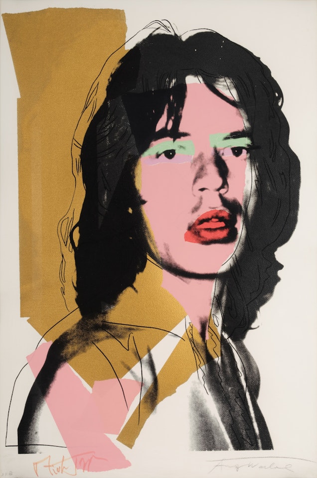 Mick Jagger (F. & S. II.143) by Andy Warhol