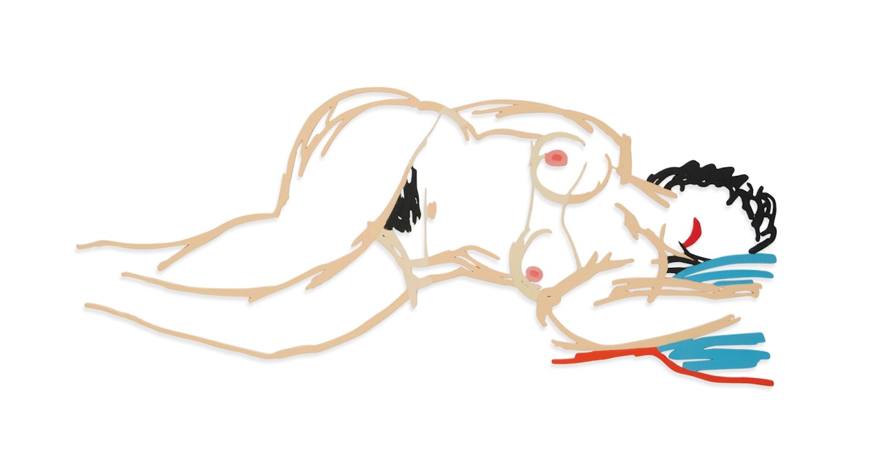 Hedy Sleeping by Tom Wesselmann