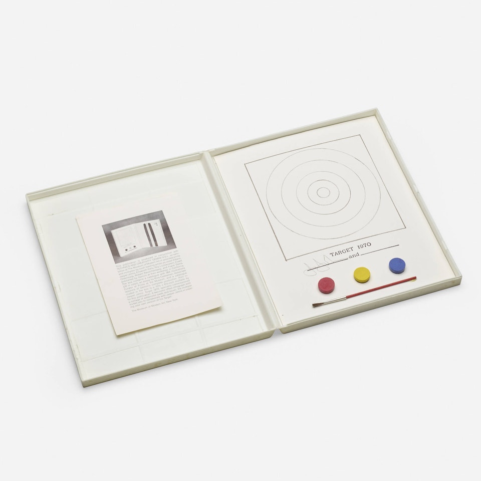Target from Technics and Creativity by Jasper Johns