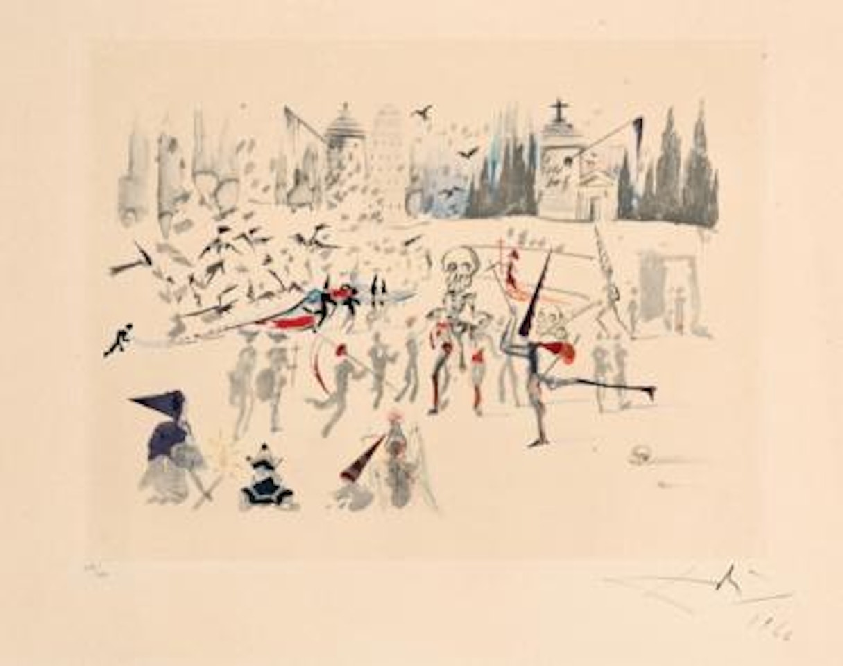 "Les Moulins" by Salvador Dali