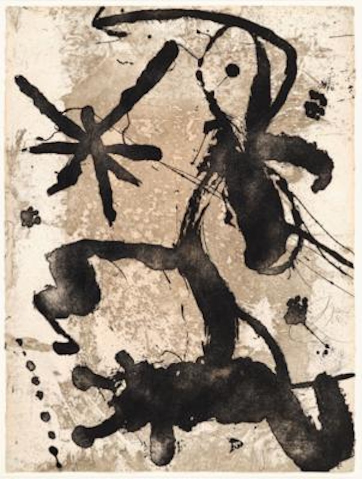 "Rupestres I" by Joan Miró