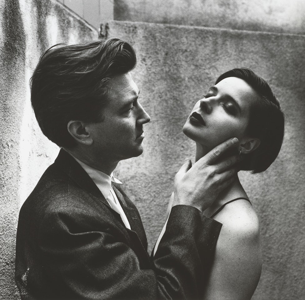 "Portrait of David Lynch and Isabella Rossellini", Los Angeles by Helmut Newton