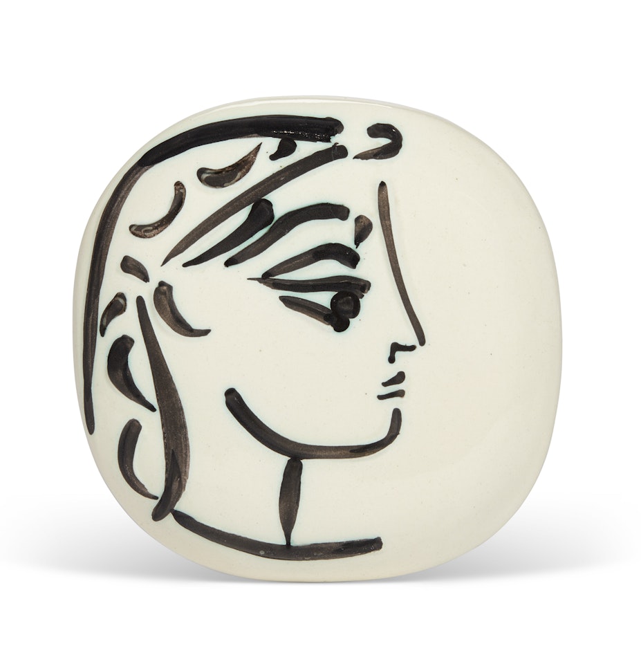 Profil de Jacqueline (A.R. 383) by Pablo Picasso