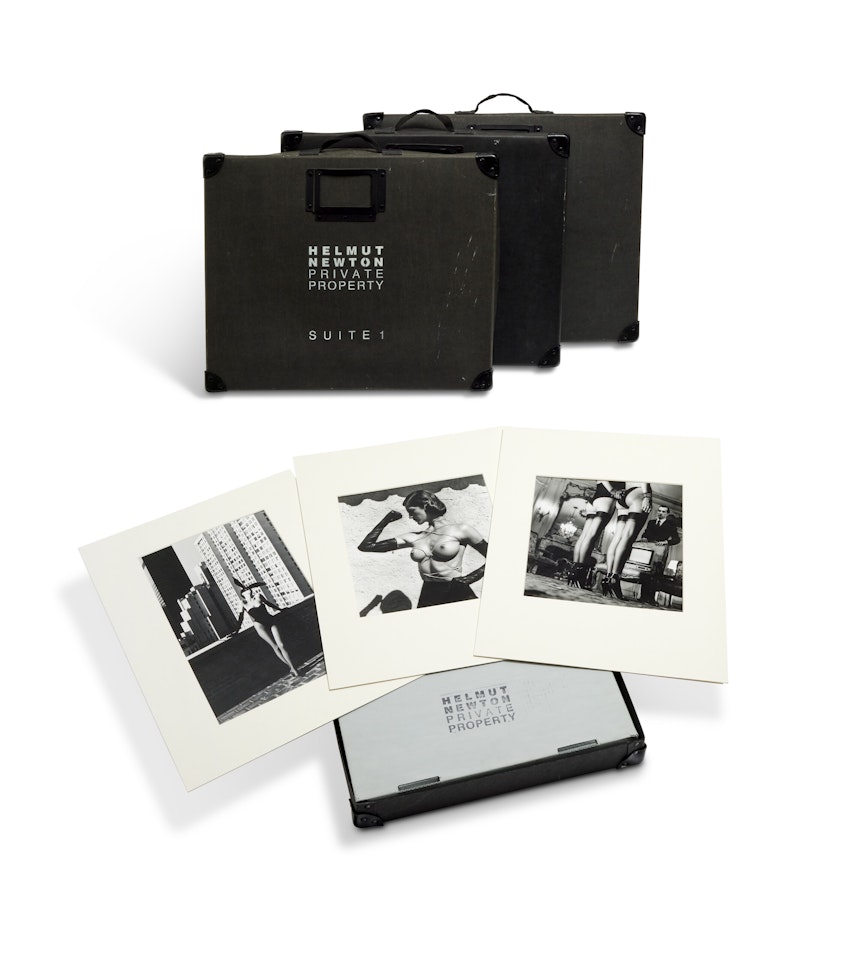 Private Property, Suites I, II & III, (3 portfolios / 45 works) by Helmut Newton