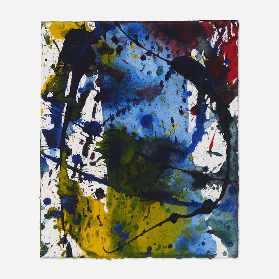 Untitled (SF89-262) by Sam Francis