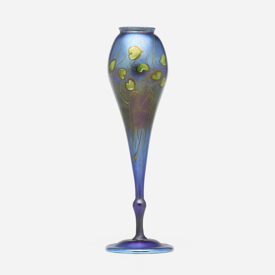 Leaf and Vine vase by Tiffany Studios