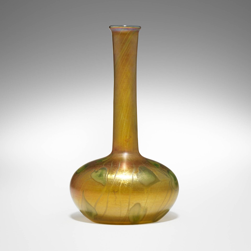 Leaf and Vine vase by Tiffany Studios