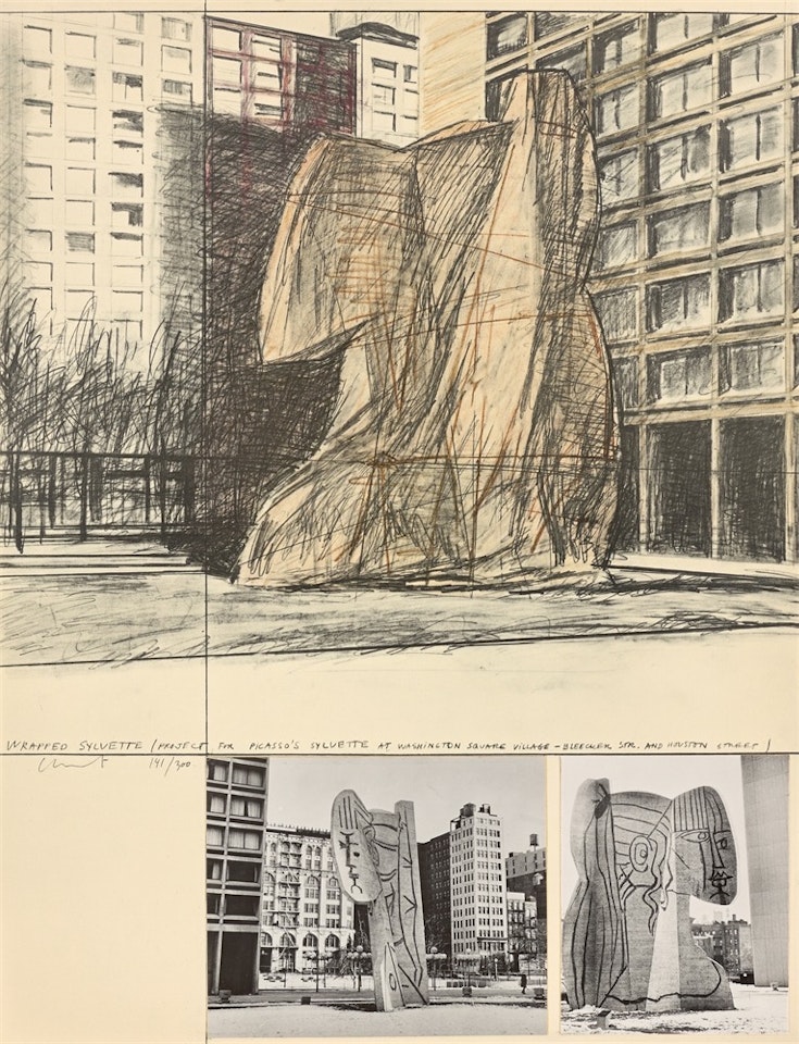 ”Wrapped Sylvette by Christo