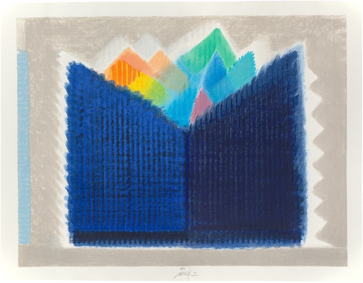 ”Blühende Farben” by Heinz Mack