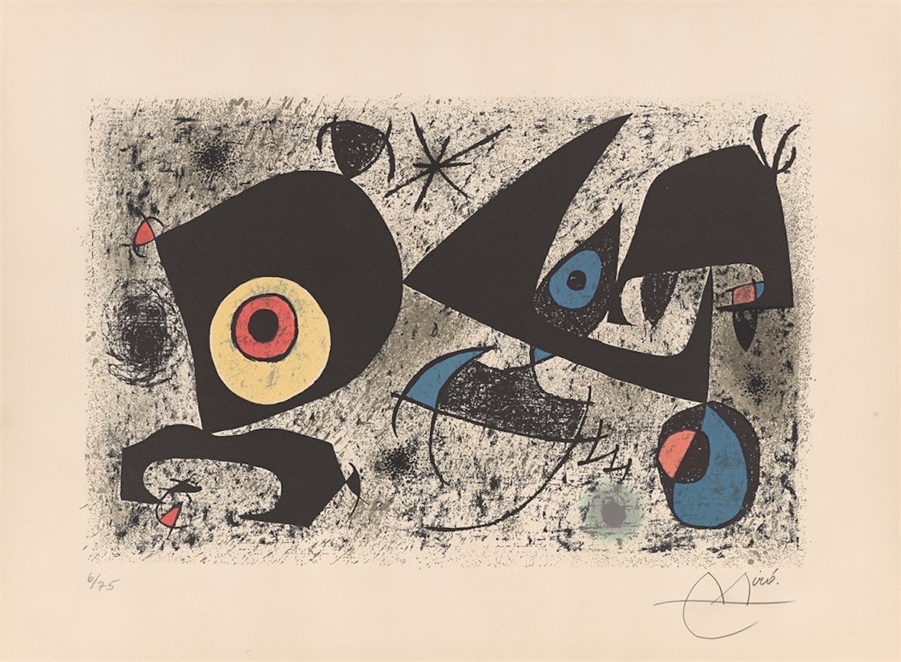 "Hommage á Miró" by Joan Miró