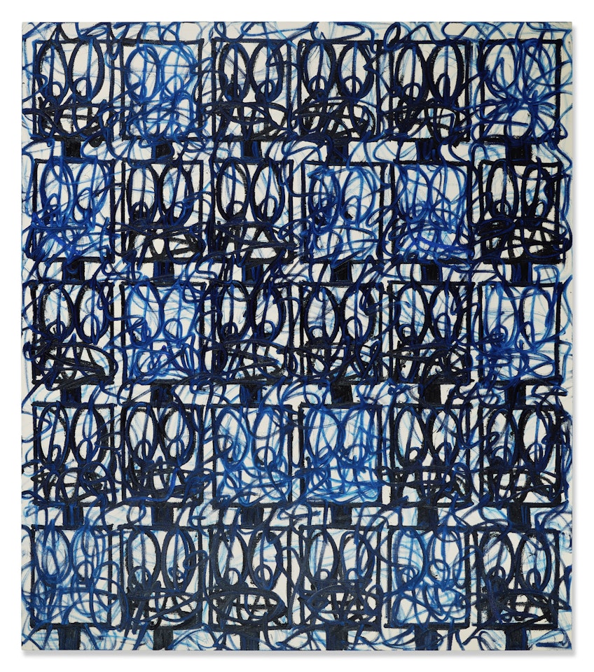 Bruise Painting by Rashid Johnson