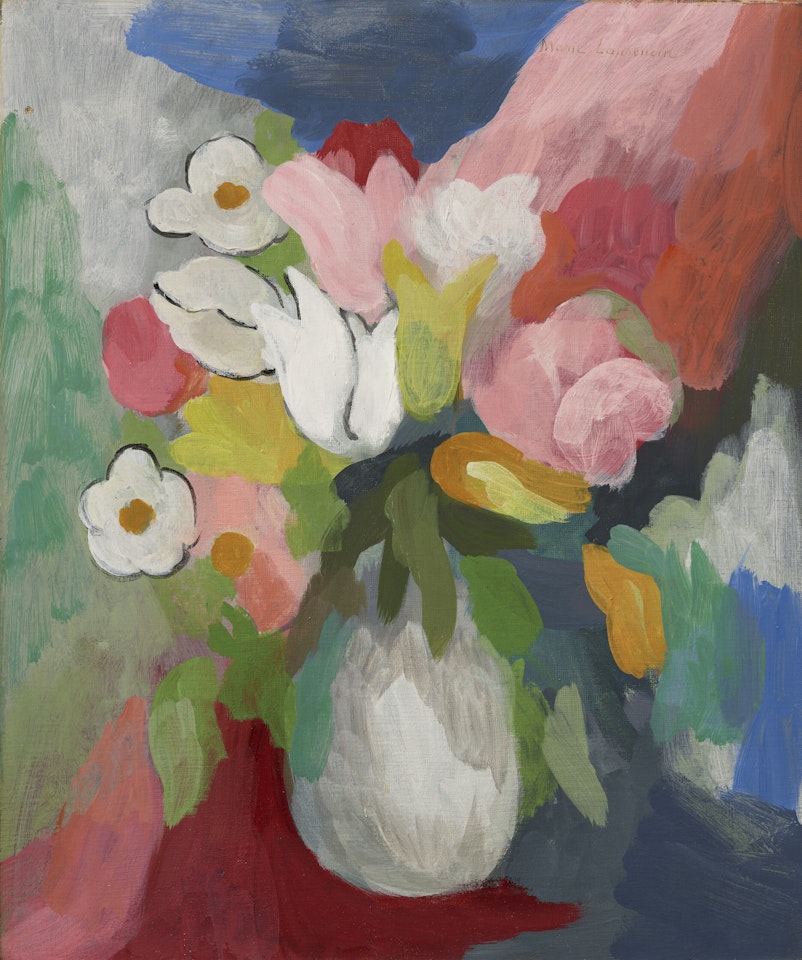 Vase de fleurs by Marie Laurencin
