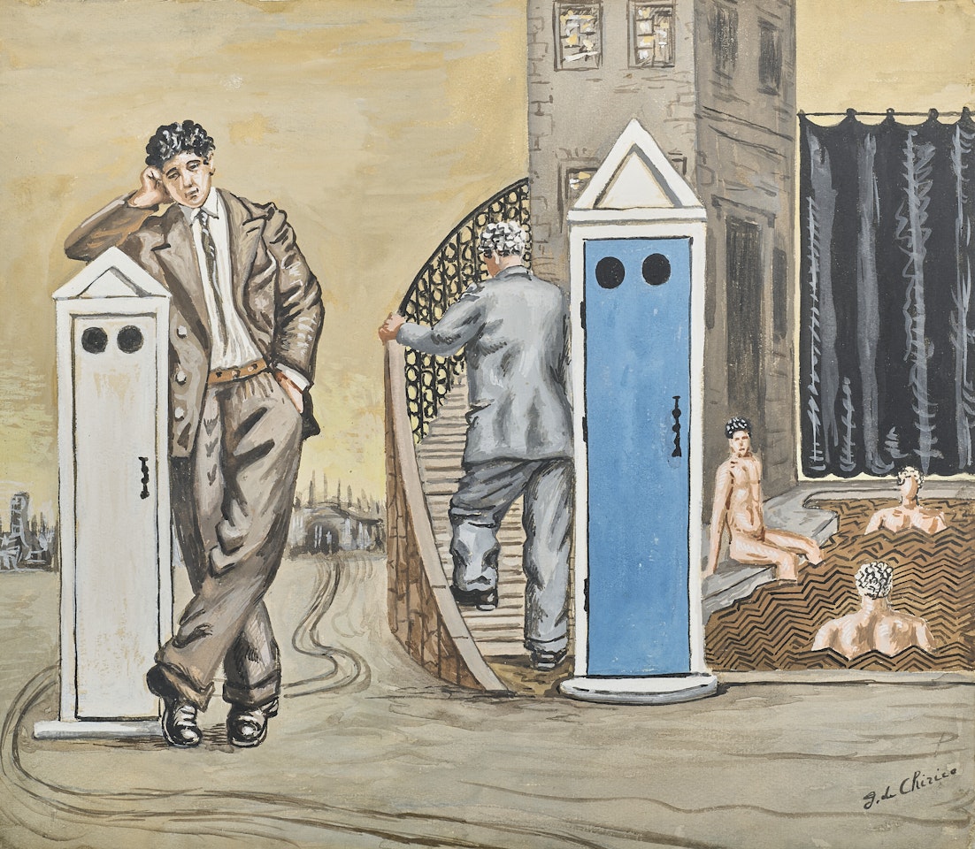 Bagni misteriosi by Giorgio de Chirico