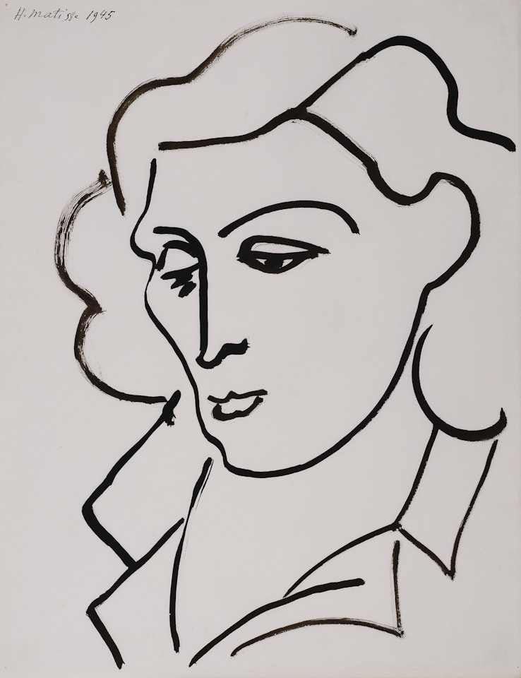 Portrait de Lydia by Henri Matisse