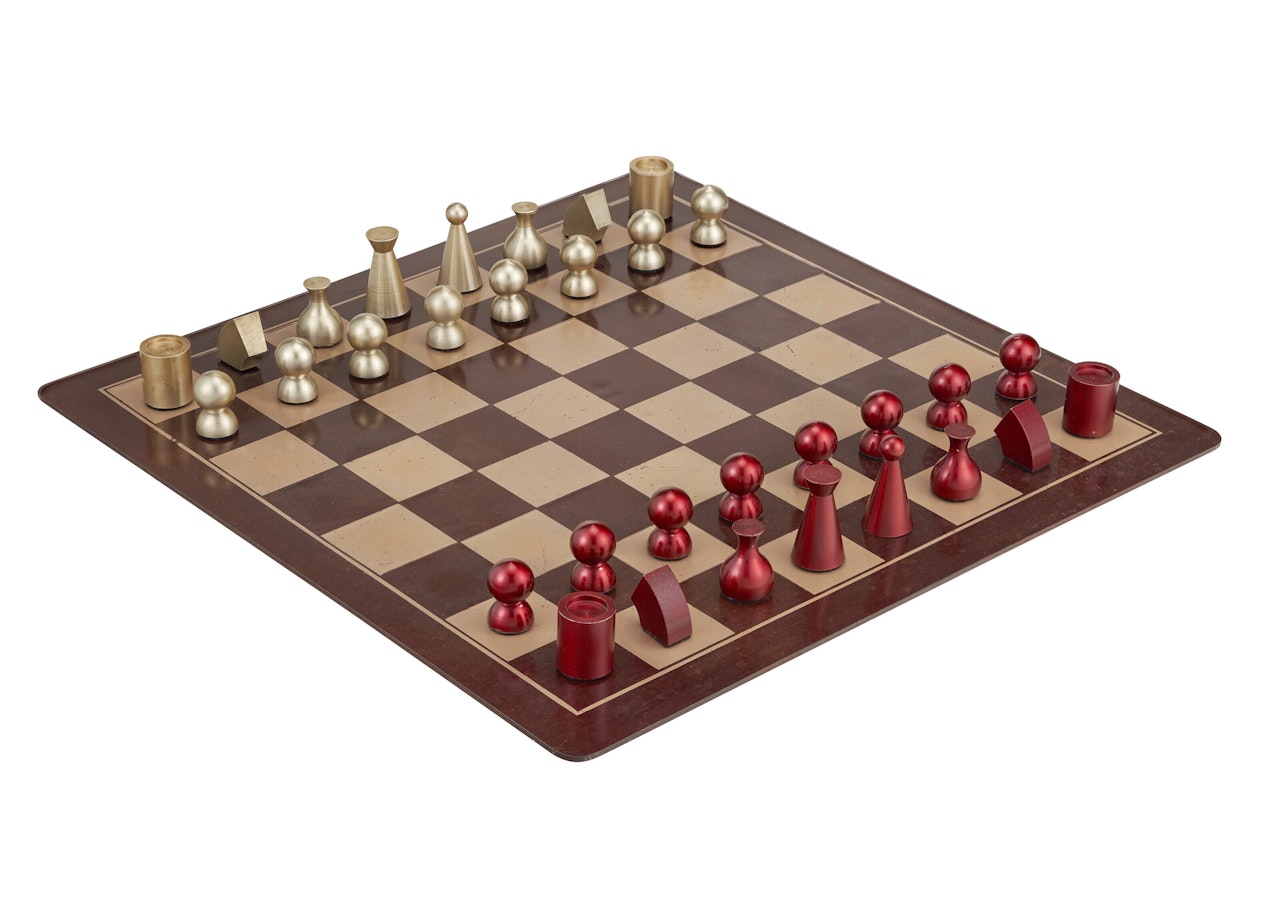 Chess set by Man Ray