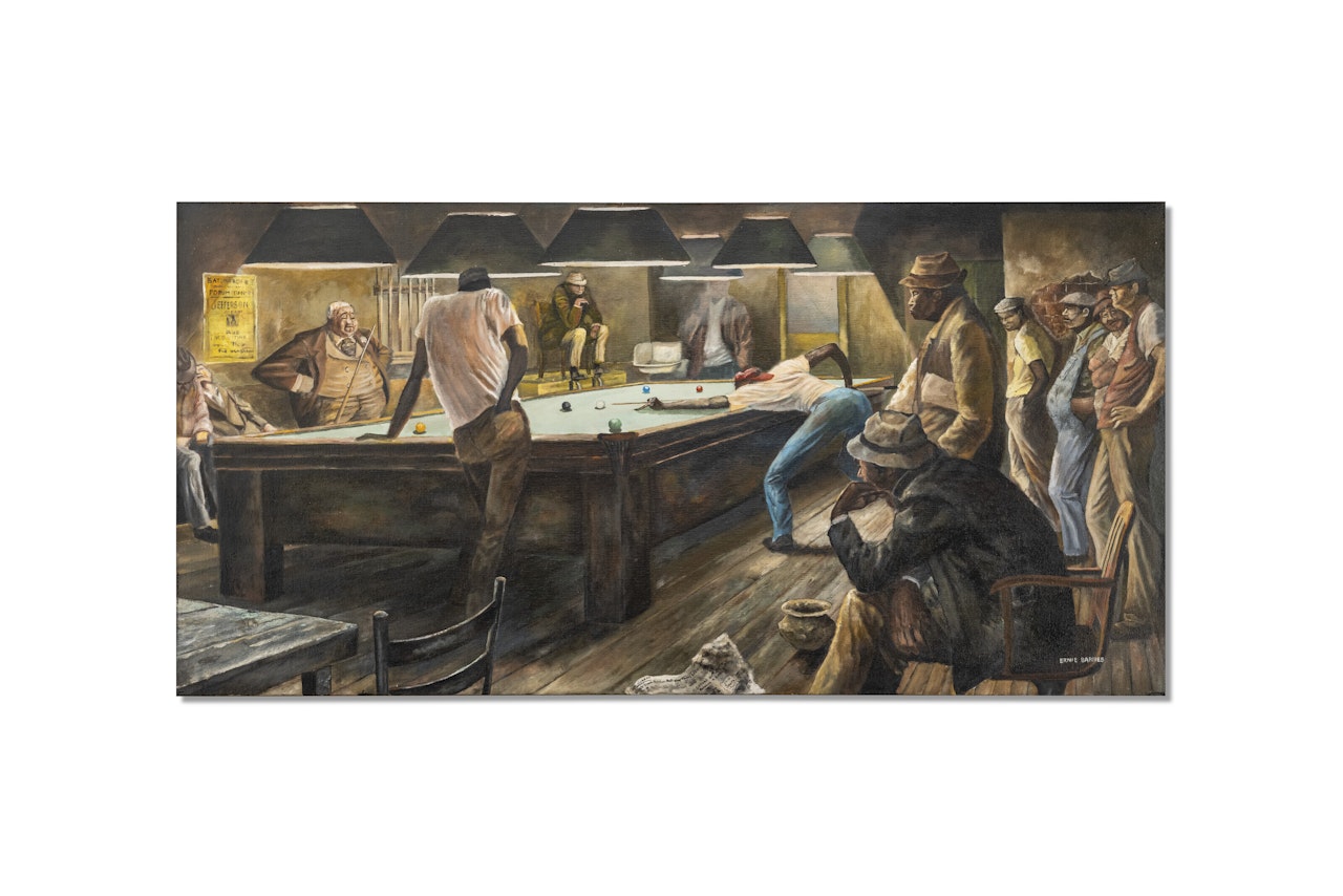 The Master Table by Ernie Barnes
