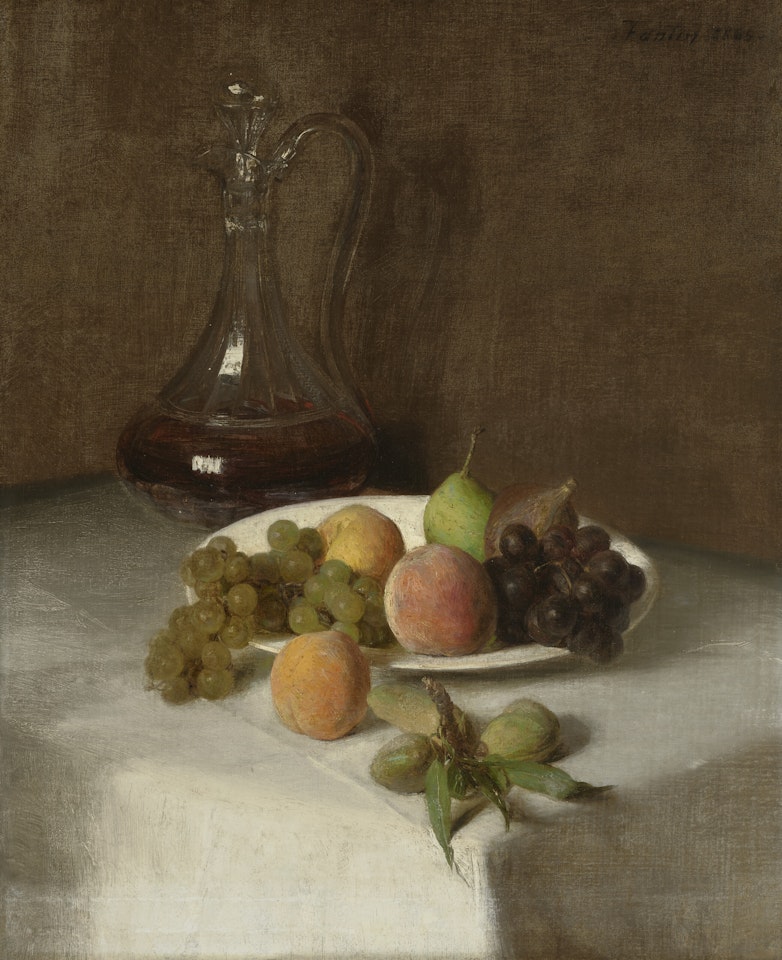 Nature morte à la carafe by Henri Fantin-Latour