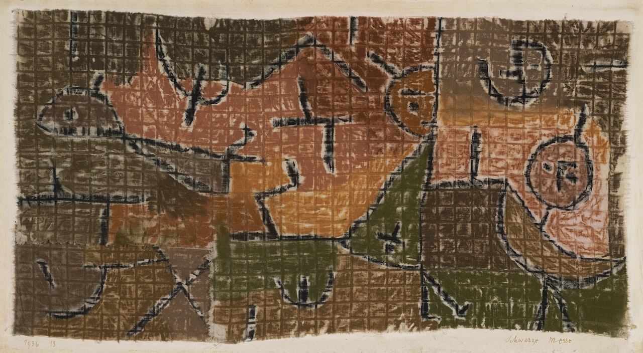 Schwarze Messe by Paul Klee