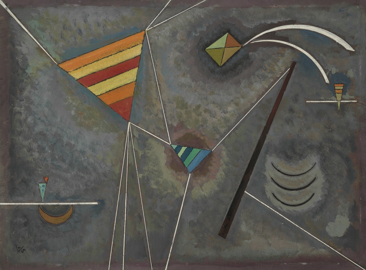 Weissgebunden by Wassily Kandinsky