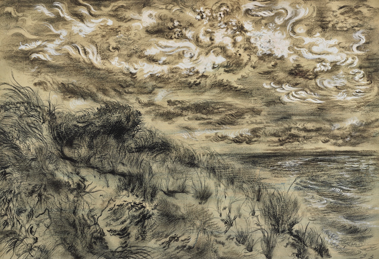 Truro, In the Dunes by George Grosz