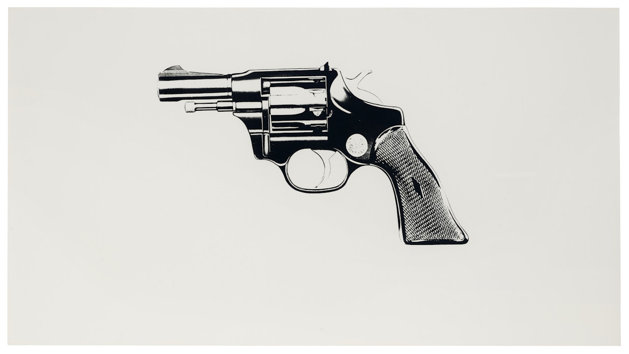 Gun by Andy Warhol