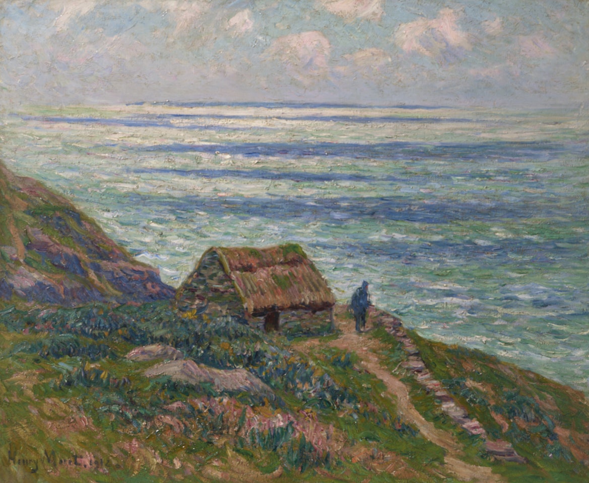 Falaises de Jaboure, Finistère by Henry Moret
