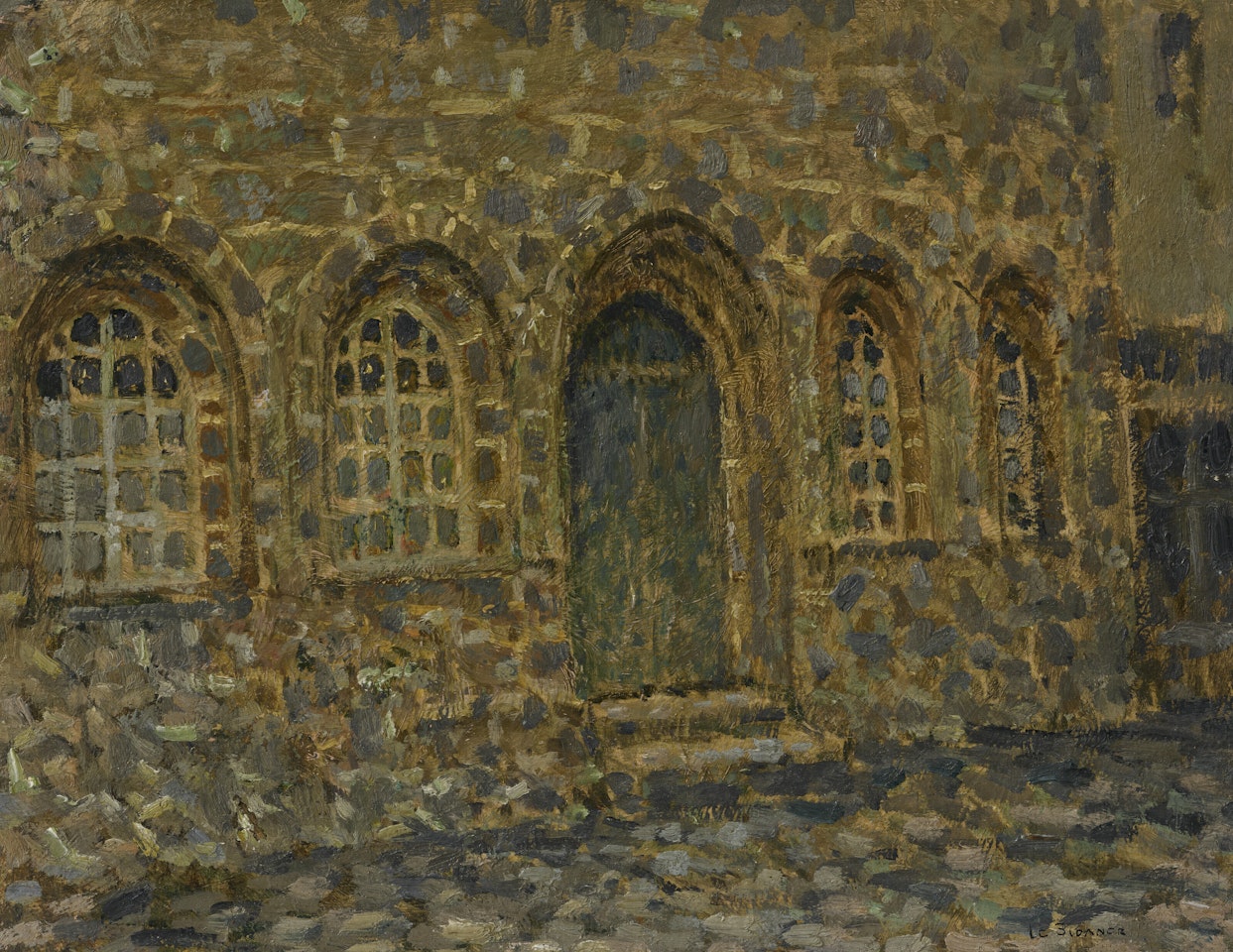 Maison ancienne, Tréguier by Henri Le Sidaner